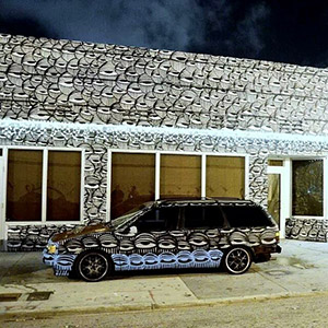BISCAYNE WORLD - An animation based on the insane everyday interactions on Biscayne Boulevard, as seen through the ubiquitous, iconic graffiti eyeballs of street artist Ahol Sniffs Glue. by Ahol Sniffs Glue (to be screened at Borscht 9, 12/20, Arsht 7:30pm)