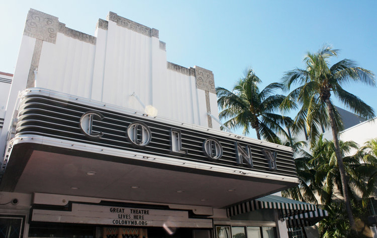 Miami New Drama is the resident company at the historic Colony Theatre on Lincoln Road.