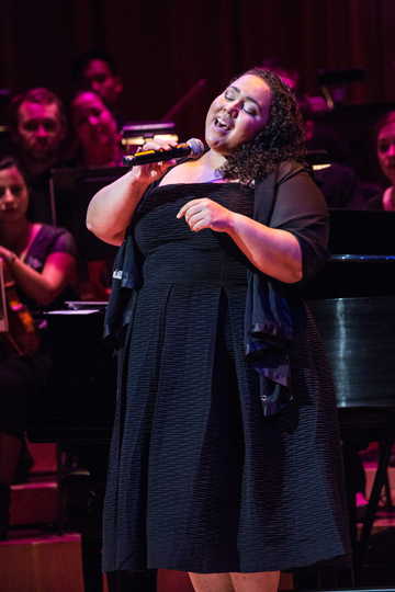 Brianna Thomas performances. <br>Photo credited to Daniel Azoulay.
