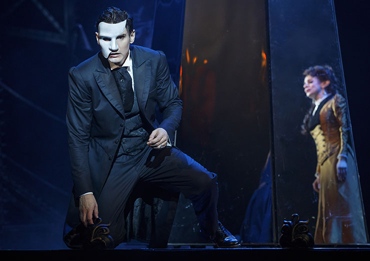 Gardar Thor Cortes (“The Phantom”) and Meghan Picerno (“Christine Daaé”) star in