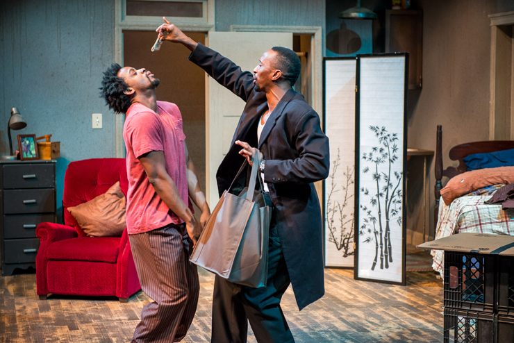 Marckenson Charles, Eddie Brown.<br> Photo By Justin Namon.