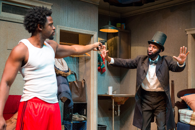 Marckenson Charles, Eddie Brown. <br>Photo By Justin Namon.