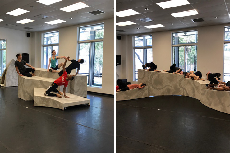 Photos from rehearsal of