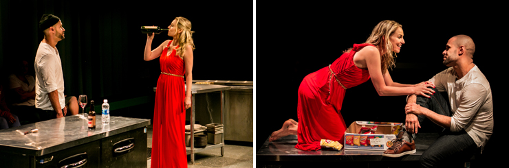 LEFT: Rudi Goblen, Betsy Graver.<BR>
RIGHT: Betsy Graver, Rudi Goblen.<BR>
Photos: Stian's Production Photos.