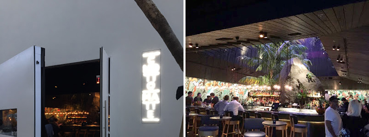 Photo: LEFT: Restaurant exterior RIGHT Restaurant interior. Photo credit: Paul Petrella.
