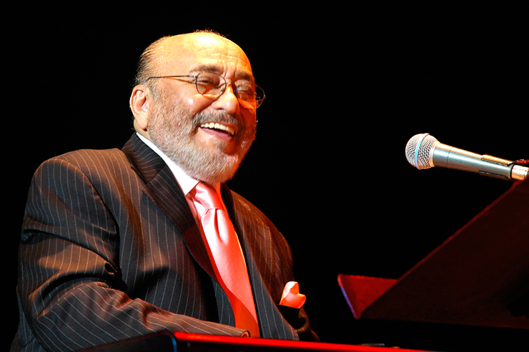Eddie Palmieri performs Saturday night as part of the 30th anniversary of the Rhythm Foundation.