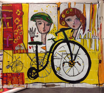 ARTCYCLE: Bikes Become Art - Astolfo Funes.