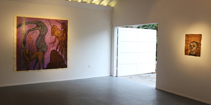 Partal installation view at Carol Jazzar Contemporary Art.