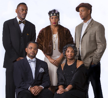 Standing L- R: Samuel Umoh, Makeba Pace, Ethan Henry. Seated L-R: Andre Gainey, Carolyn Johnson.