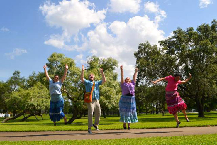 LEFT: Ann Marie Olson, Scott Douglas Wilson, Vanessa Elise, Carey Brianna Hart.