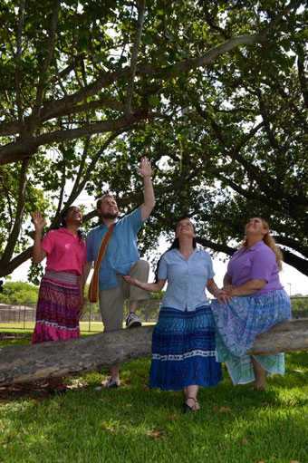 LEFT: Carey Brianna Hart, Scott Douglas Wilson, Ann Marie Olson, Vanessa Elise.