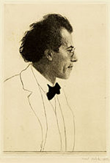 Gustav Mahler, circa 1902