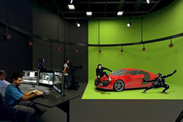 Motion Capture studio (photo supplied by MDC)