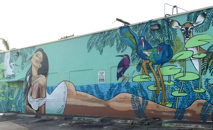 Kazilla's Mural<br>
Courtesy of @miamiartcollective