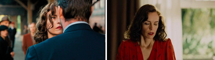 LEFT: (from left): Nina Hoss, Ronald Zehrfeld, RIGHT: Nina Hoss.