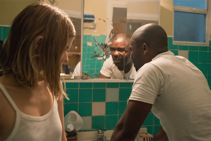 Kate Mara and David Oyelowo in a scene from Captive.