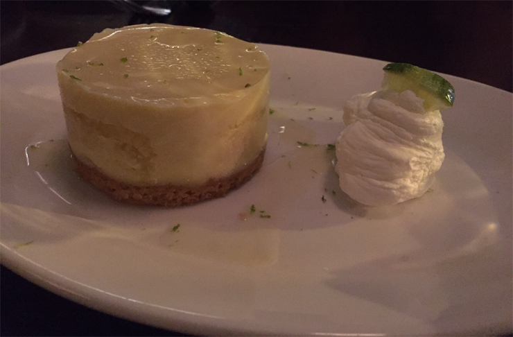 Key lime pie.