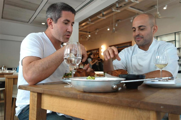 In Search of Israeli Cuisine: (from Left): Chef Michael Solomonov, Chef Meir Adoni.