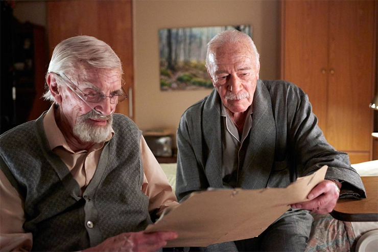 Remember: (from Left): Martin Landau, Christopher Plummer.