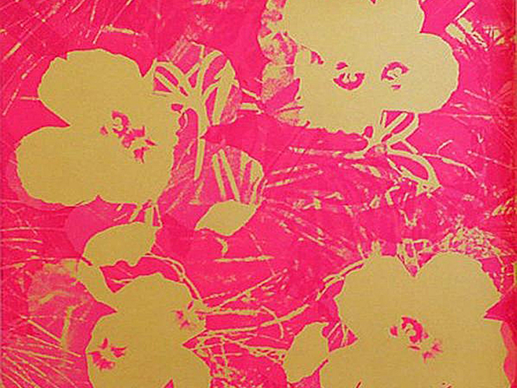 Warhol's Flowers.