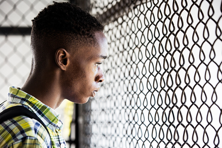 Ashton Sanders<br/> Photo courtesy A24 Films.