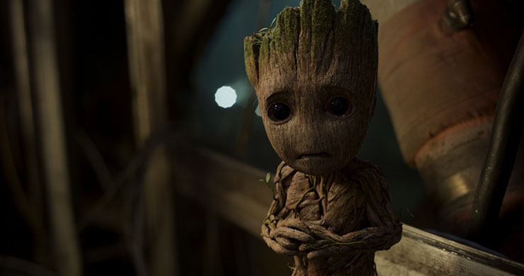 Baby Groot (voice of Vin Diesel)