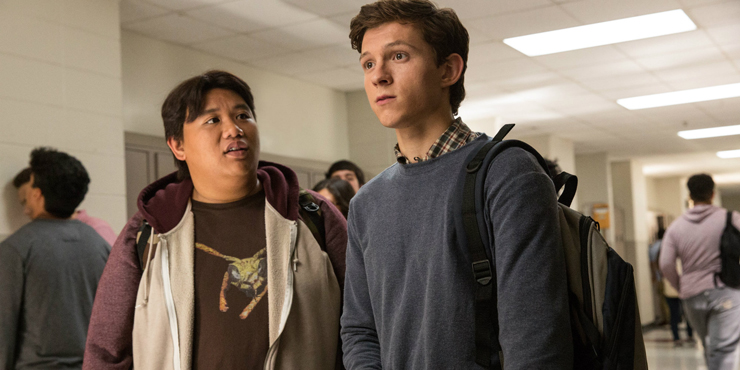 Jacob Batalon, Tom Holland.