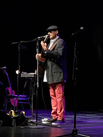 Rolando Grooscors performs at the Astor at last year's jazz fest.