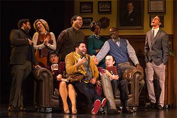 The cast of the