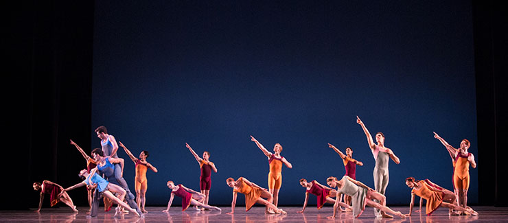 Miami City ballet dancers in 