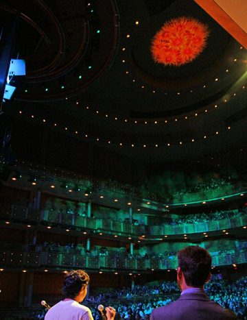 Borscht gathering at the Arsht.