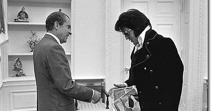 Richard Nixon, Elvis Presley