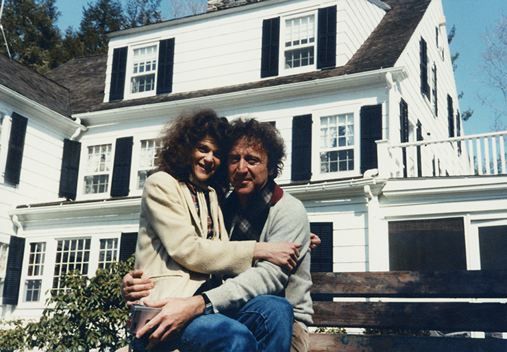 Gilda Radner and husband, Gene Wilder.