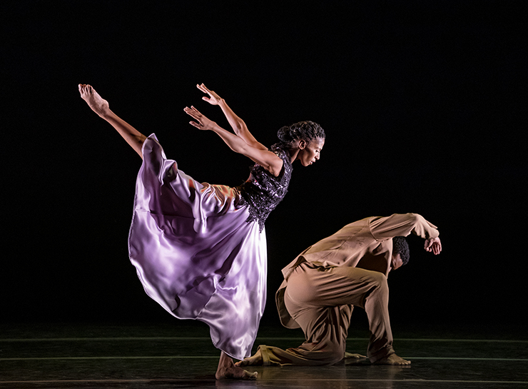 AAADT's Jacqueline Green and Solomon Dumas in Ronald K. Brown's