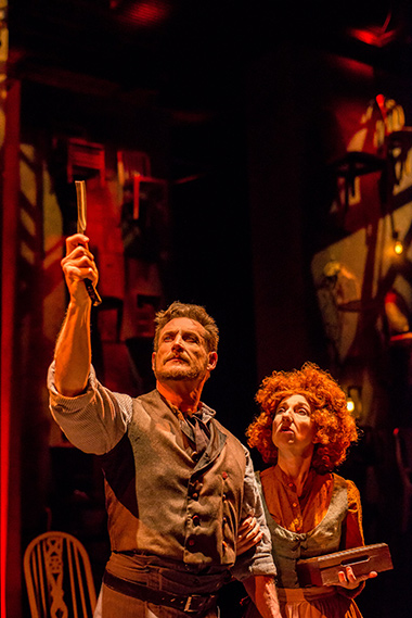 Aloysius Gigl and Jeni Hacker in Zoetic Stage's
