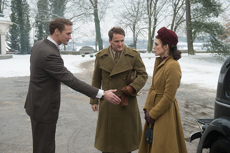 Alexander Skarsgard, Jason Clarke, Keira Knightley in 