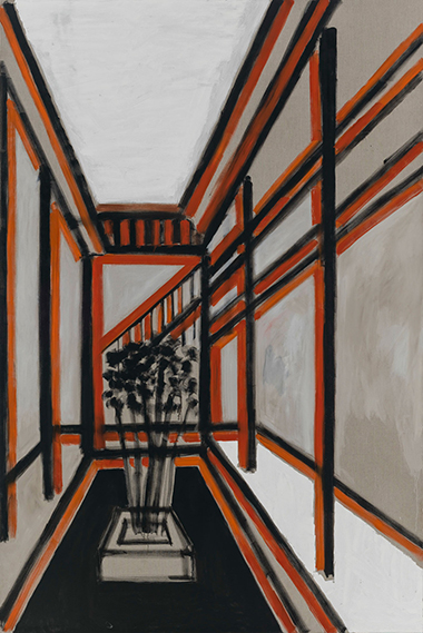 A Corridor of the Classroom, 2014, oil on canvas, Frank F. Yang Foundation, Guangzhou