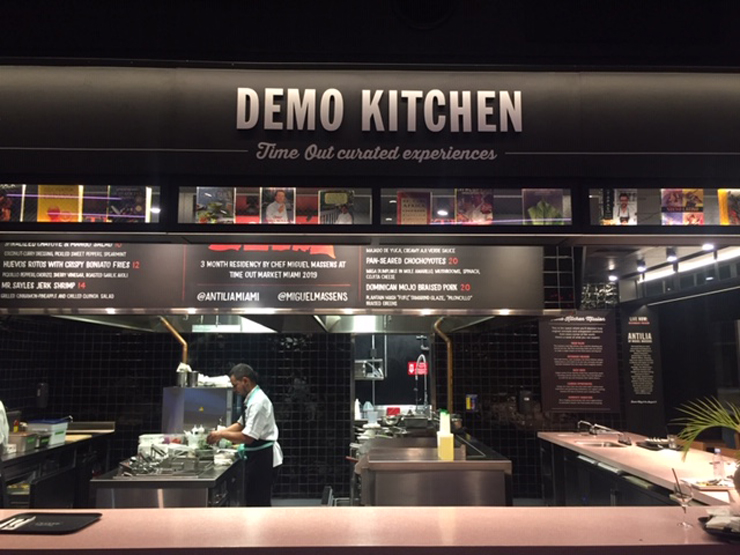 Demo kitchen