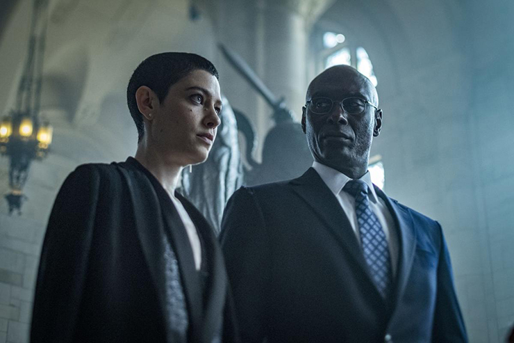 Asia Kate Dillon, Lance Reddick