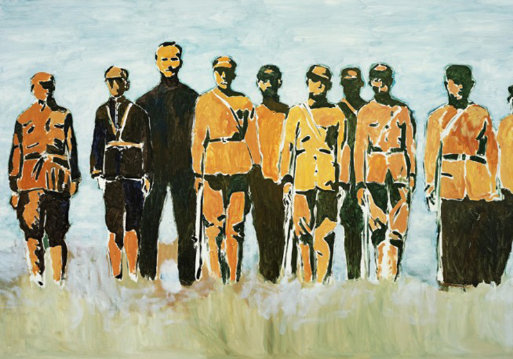 There is an America, 2007, oil on canvas, Pizzuti Collection