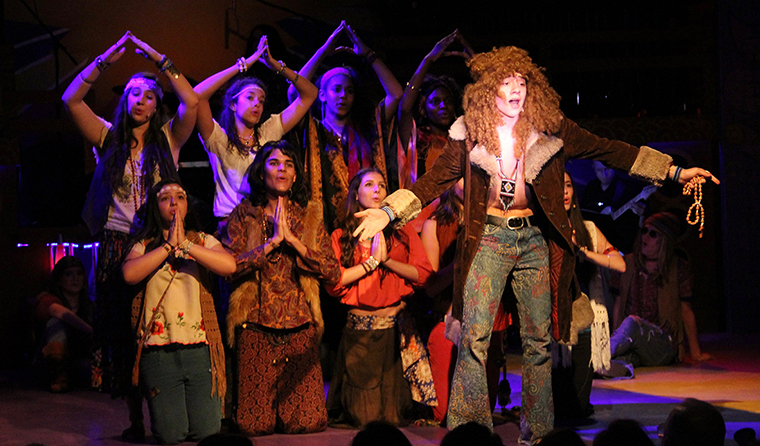 Giancarlo Rodaz starring in an Area Stage Company production of
