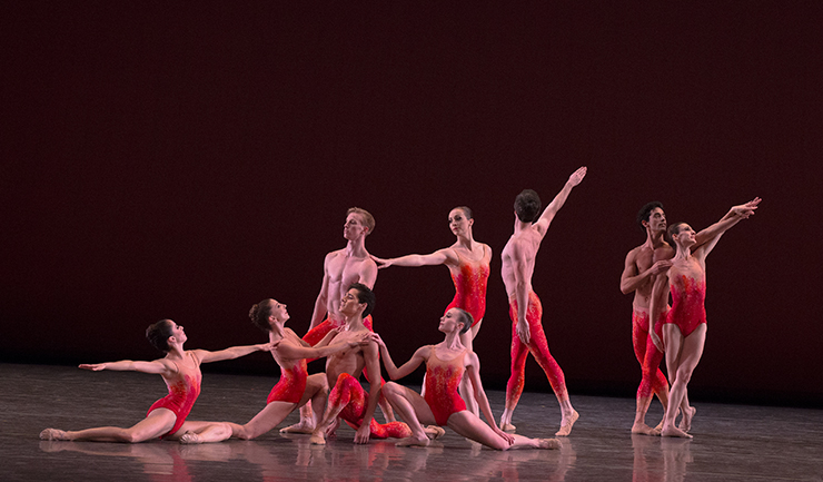 Miami City Ballet dancers in 