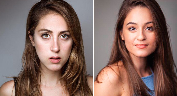 LEFT: Actress Lauren Tuna | Right: Actress Paula Macchi