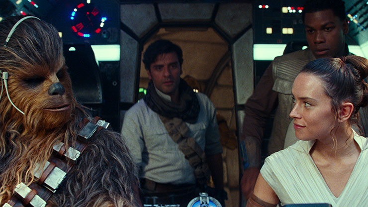 Joonas Suotamo, Oscar Isaac, Daisy Ridley, John Boyega