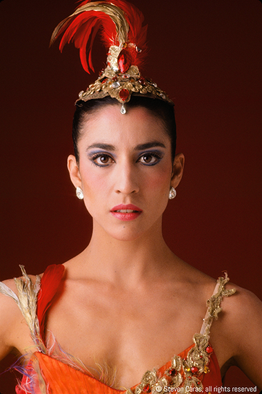 Artistic Director Lourdes Lopez performed the role of Firebird with the New York City Ballet.