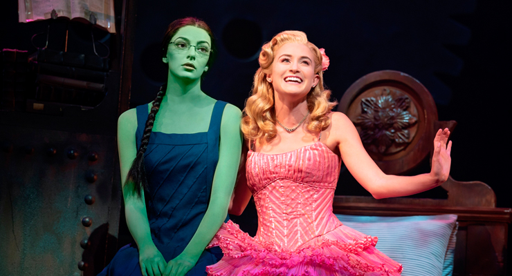 Wicked - Allison Bailey & Talia Suskauer in the North American Tour of WICKED. Photo by Joan Marcus