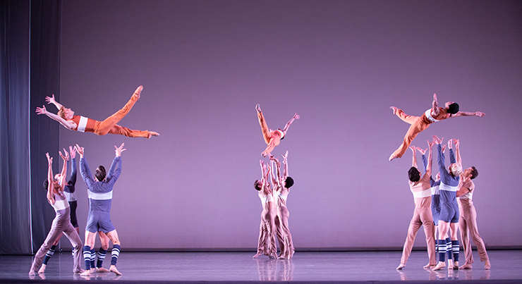 Miami City Ballet dancers in 