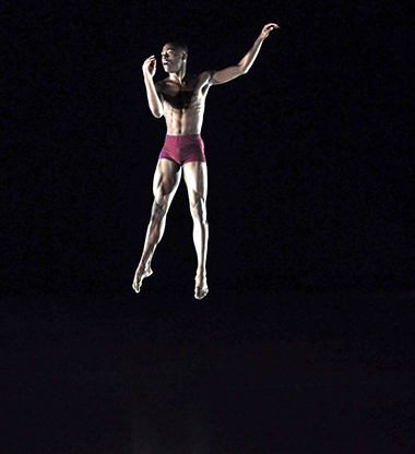 Ailey II's Kyle H. Martin in Darrell Grand Moultrie's Road To One. Photo by Melanie Futorian.