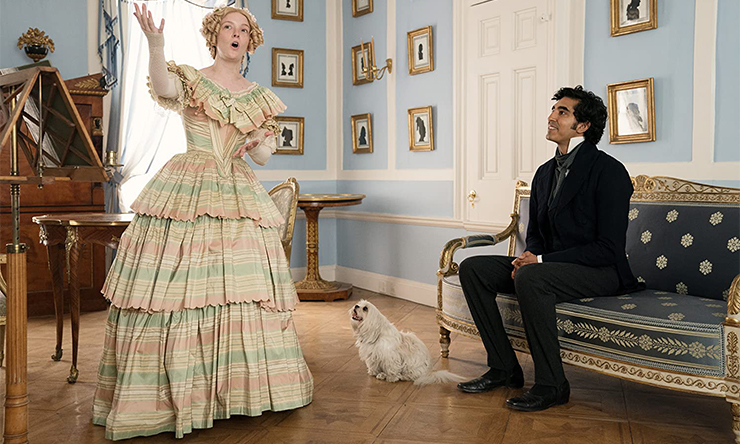 Morfydd Clark and Dev Patel in