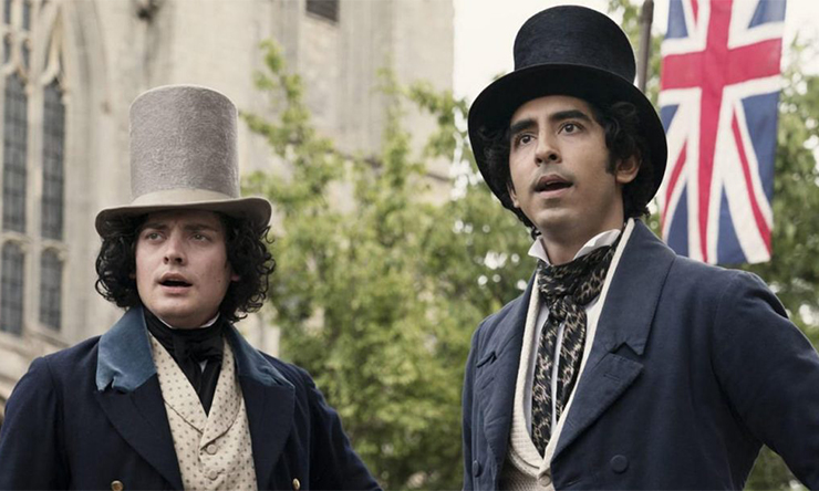 Aneurin Barnard and Dev Patel in 